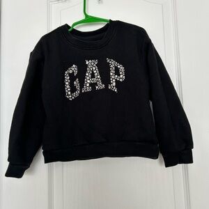 Gap Floral Logo Girl Sweatshirt